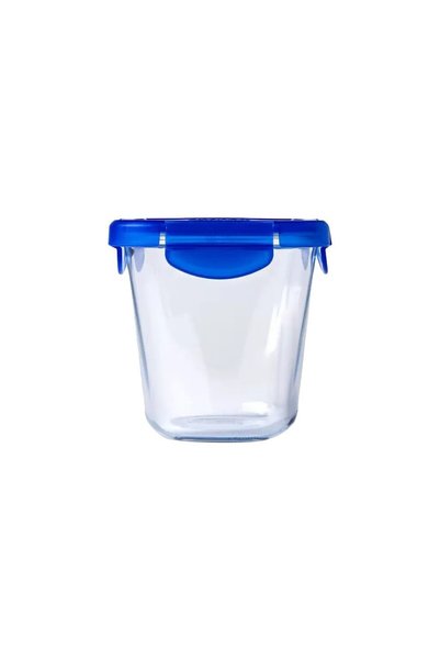 Pyrex Βαθύ, τετράγωνο δοχείο φαγητού, με αεροστεγές καπάκι, από θερμοανθεκτικ...
