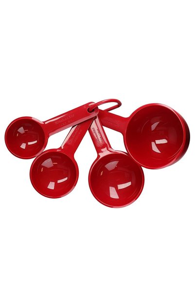 Kitchenaid Σετ 4 δοσομετρικών κυπέλλων, χρώμα  "Empire Red " - μάρκα