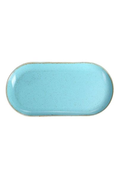 Porland Alumilite Seasons platter, 30 x 15 cm, Turquoise -