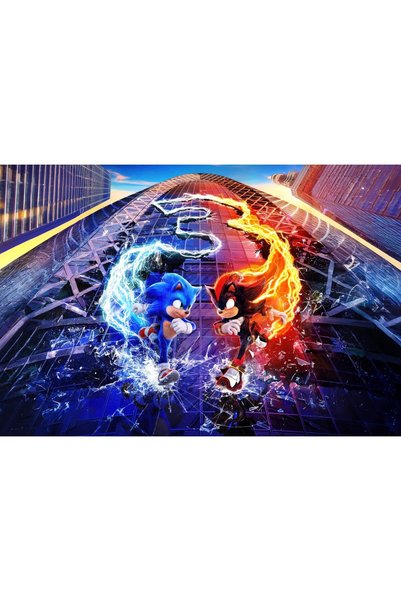 OEM Постер Соник Таралежът 3: Филм, 61x90 см, poster10331