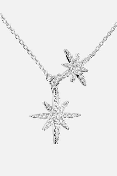Generic Brand Double Celestial Body Design Necklace - Replica Without Accesso...