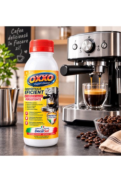 OXXO Expert Cleaner - Coffee Machine Descaler – Citric Acid with DecalSol* – ...