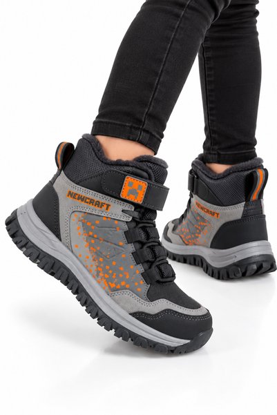 Jagulep Ghete de trekking și outdoor pentru copii, cu suport antiderapant car...