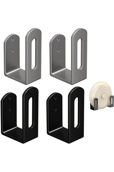 Yelajoy 4pcs Pot Lid Cutting Plate Hook, Pot Lid Rack, Stainless Steel Kitche...