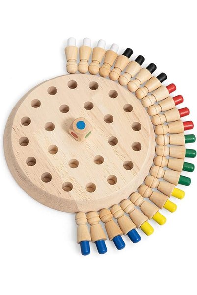 GENERAL Mumoobear Wooden Memory Matchstick Chess Game, Educational Logic Brai...