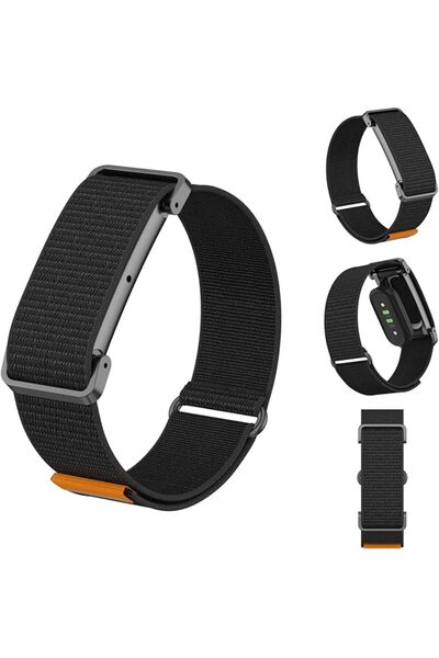 BOOMBOOMBOOM حزام من النايلون متوافق مع Fitbit Air، حزام منسوج قابل للتنفس مع...
