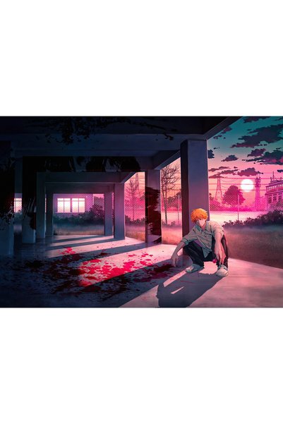 OEM Αφίσα Ντέντζι Chainsaw Man Anime Boy 4k, 61x90 εκ., poster11773