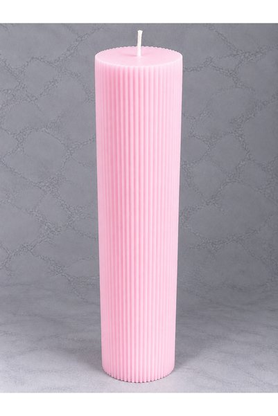 Vidaroi.ro Lumânare rotundă pentru nuntă și botez, 35 x Ø 7 cm.