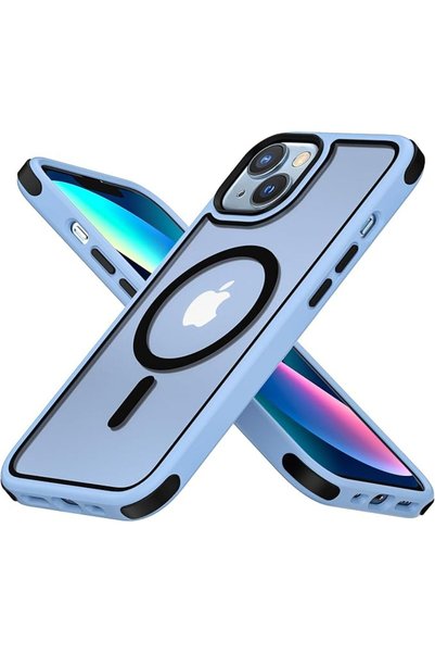 GENERAL غطاء MobNano لهاتف آيفون 16 برو ماكس، متوافق مع MagSafe، غطاء شفاف كر...