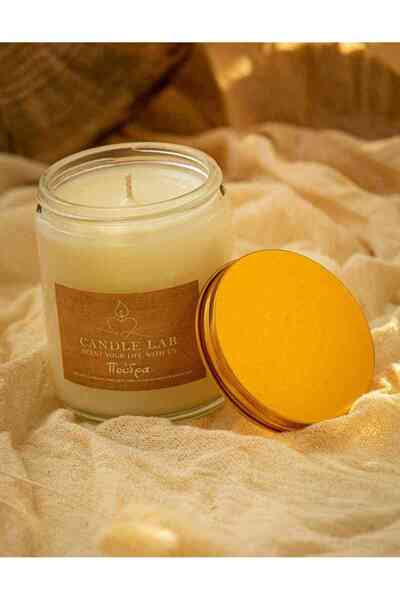 CandleLab Clear Jar 240 ml Κερί Σόγιας White musk – Διάφανο