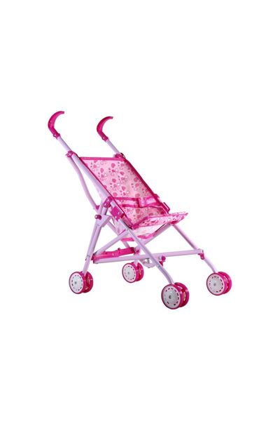 OEM Pink Hearts Doll Toy Stroller