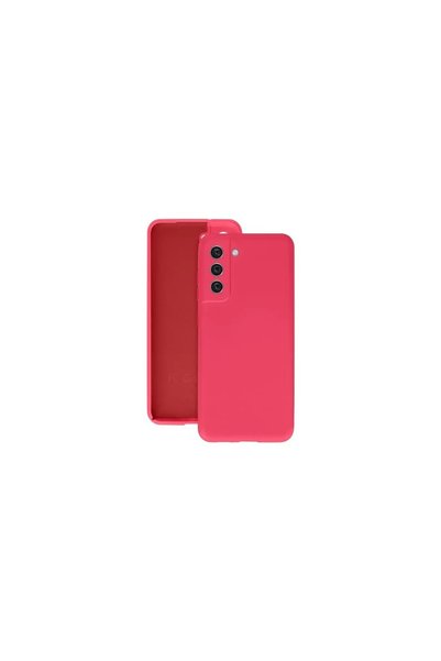 OEM Husă Samsung S21 FE Liquid Silicone, Protecție Antișoc, Roz