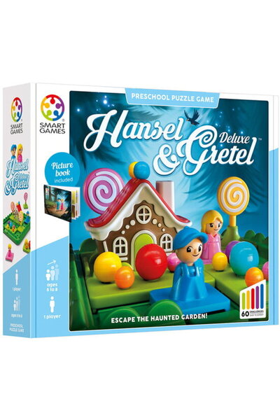 Smart Games Παιχνίδι λογικής με 60 προκλήσεις, - Χάνσελ και Γκρέτελ, 5+ ετών,...