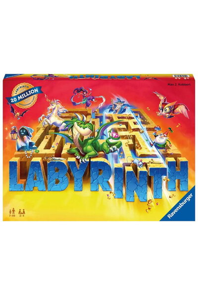 RAVENSBURGER Maze game for children - Labyrinth, from 8 years old, multilingu...