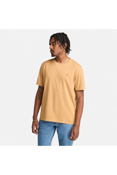 Timberland DUNSTAN RIVER ملابس مصبوغة بأكمام قصيرة T