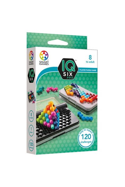 Smart Games Παιχνίδι λογικής με 120 προκλήσεις, - IQ Six Pro, 8+ ετών, διεθνή...