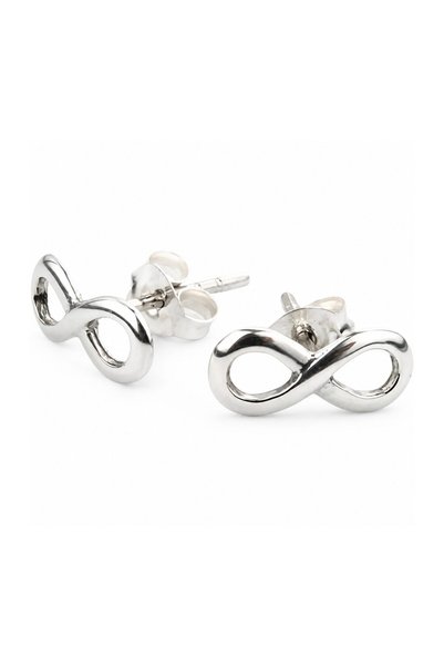 Jolie Silver Cercei din Argint 925, Jolie Silver, Model Infinit Mare, Finisaj...