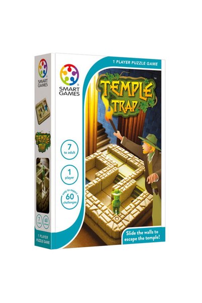 Smart Games Παιχνίδι λογικής με 60 προκλήσεις, - Temple Trap, 7+ ετών, διεθνή...