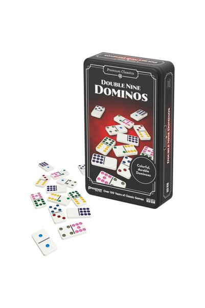 Pressman Κλασικά Premium - Ντόμινο Διπλό Εννέα, Joc Domino Extins 9-9, 55 τεμ...