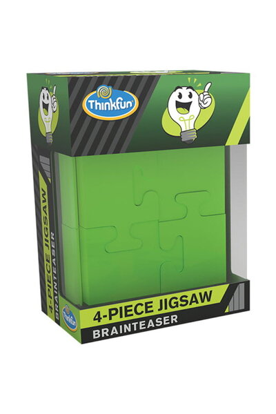 ThinkFun Интелигентна игра - Главоблъсканица: Пъзел от 4 части, 4 елемента на...