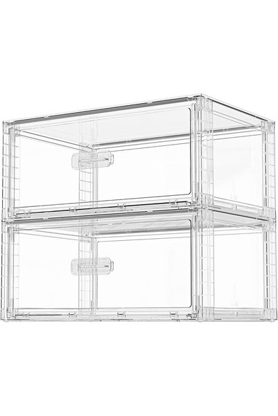 Generic Vtopmart 2 Pack Large Stackable Storage Drawer Organizer