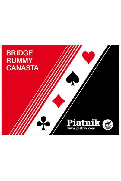 Piatnik Set carti de joc - Poker, Bridge, Canasta, 2 pachete