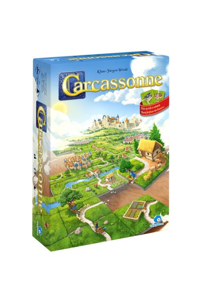 Hans Im Gluck Επιτραπέζιο παιχνίδι Carcassonne, ειδική έκδοση με την επέκταση...
