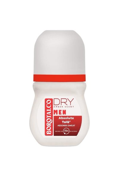 Generic Brand Deodorant Borotalco, Roll On 50 ml Men Dry Amber Scent