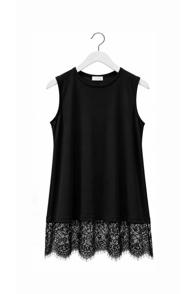 The Hench Sleeveless Lace Detail Tunic