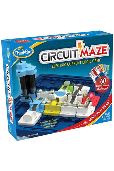 ThinkFun Παιχνίδι λογικής και ηλεκτρολογικής μηχανικής, - Λαβύρινθος Κυκλωμάτ...