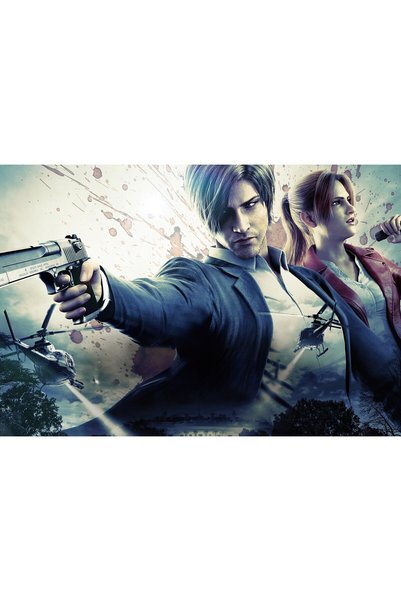 OEM Постер Resident Evil Infinite Darkness 4k, 61x90 см, poster12073
