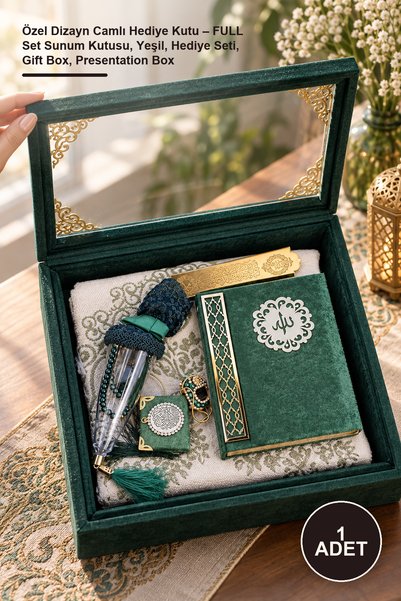Yenilig 1 Piece of Specially Designed Glass Gift Box – Full Set Presentation ...