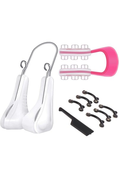 Tazweeq 9-in-1 Nose Lifting and Shaping Clips - Silicone Lifter Inserts Shapi...