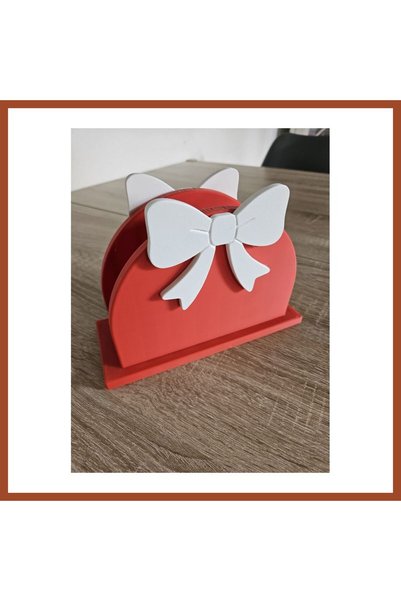Generic Brand 3D Printed Christmas-Themed Napkin Holder, Decorative Table Nap...