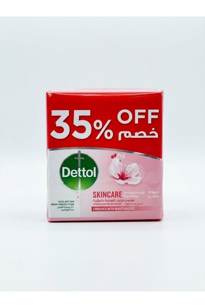 Dettol Dettol Skin Care Soap 165g*4 Pieces