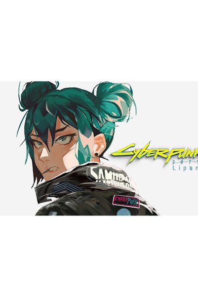 OEM Αφίσα Cyberpunk 2077 Manga Art 4k, 61x90 εκ., poster13196