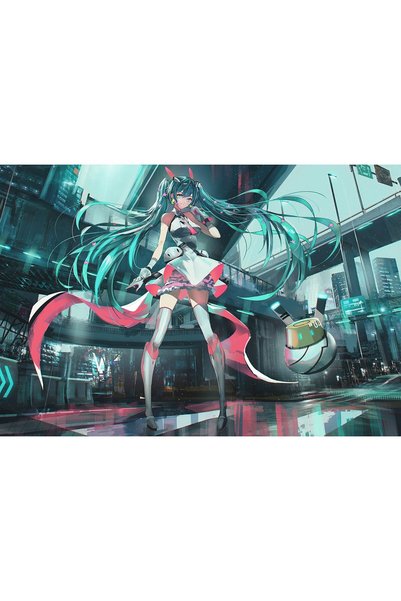 OEM Αφίσα Hatsune Miku Galaxy 4k, 61x90 εκ., poster13498