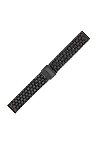 KOSTELO Μεταλλικό Βραχιόλι Μαύρο 2.6mm 20mm