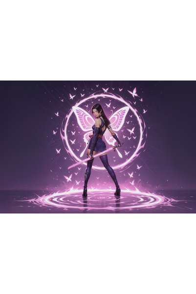 OEM Poster Psylocke Ninja Of The Mindscape, 61x90 cm, poster13811
