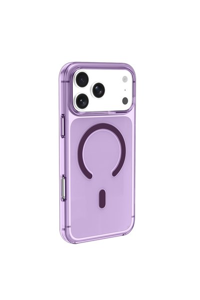 zore iPhone 17 Pro Kılıf Sararmaz Ultra İnce Sert Premium Mika Magsafe Kamera Yükseltili SENK