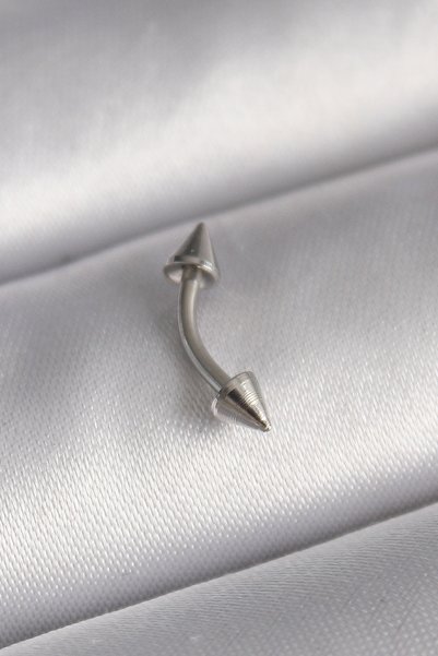 ASTRALTECH 316L Steel Silver Color Nail Model Piercing
