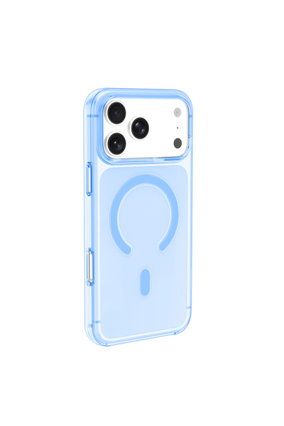 zore iPhone 17 Pro Kılıf Sararmaz Ultra İnce Sert Premium Mika Magsafe Kamera Yükseltili SENK