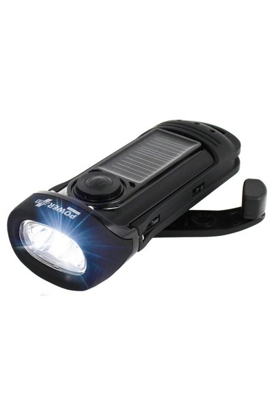 Power Plus Powerplus BARRACUDA Ηλιακός & Δυναμικός Φακός LED Αδιάβροχος 5 μέτρα