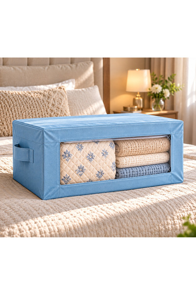 ATLAS HURÇ Pencereli Kutu Hurç Baza Boy 50x30x20 cm Destekli Organizer Saklam...