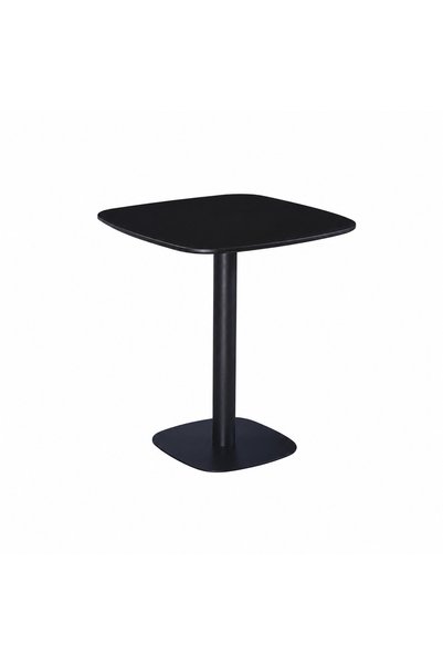 Generic طاولة كافيه خشب 80*80 3366 BLACK