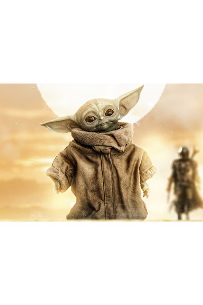 OEM Αφίσα Baby Yoda 4k 2020, 61x90 εκ., poster14473