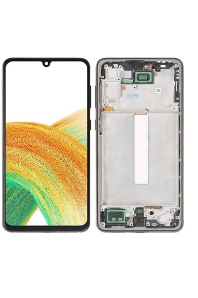 kumkumticaret Samsung a33 oled touch screen (with bezel)