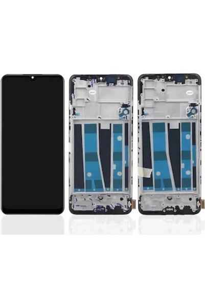 kumkumticaret Reno 3 Screen Display Oled with Frame (Black)