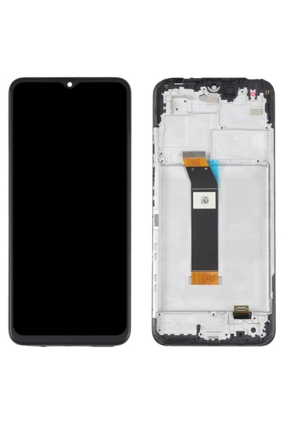 kumkumticaret Redmi Note 10 5g Lcd Touch Screen with Frame (Black)