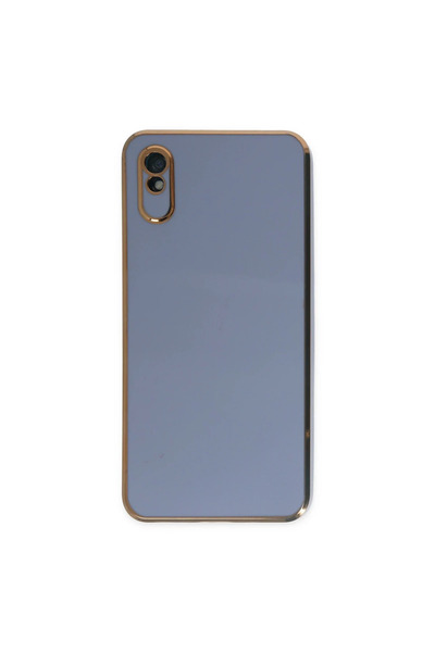 kumkumticaret حافظة هاتف Xiaomi Redmi 9A من السيليكون - أزرق